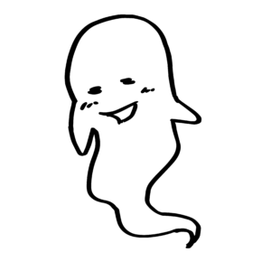 おばけのイラスト