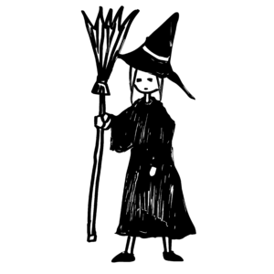 魔女のイラスト