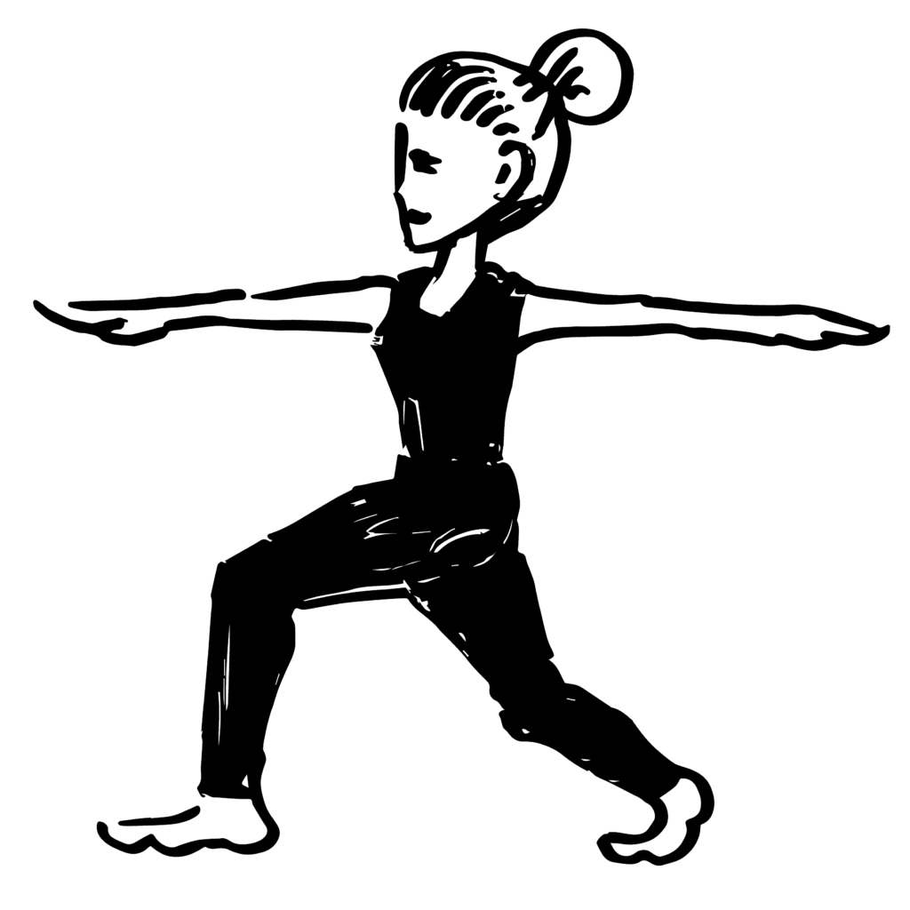 ヨガのイラスト１